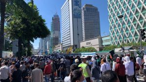 Massa Reuni 212 Hanya Bisa Sampai Thamrin, Putar Balik ke HI Sambil Salawat