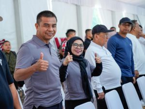 Bupati dan Wakil Bupati Terpilih Kabupaten Kampar Ikuti Gladi Persiapan Pelantikan Kepala Daerah Se-Indonesia