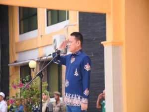 Pj Bupati Kampar Pimpin Apel Gabungan Perdana Tahun 2025