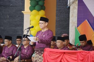 Pj Bupati Pimpin Upacara Peringatan Hari Jadi Kabupaten Kampar Ke-75