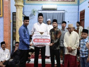 Jalin Silaturrahmi, Bupati Kampar Safari Ramadhan di Masjid Nururrahman di Desa Sungai Pinang