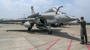 Perkuat Pertahanan Wilayah Barat, Enam Pesawat Tempur Rafale Resmi Gabung Lanud Roesmin Nurjadin
