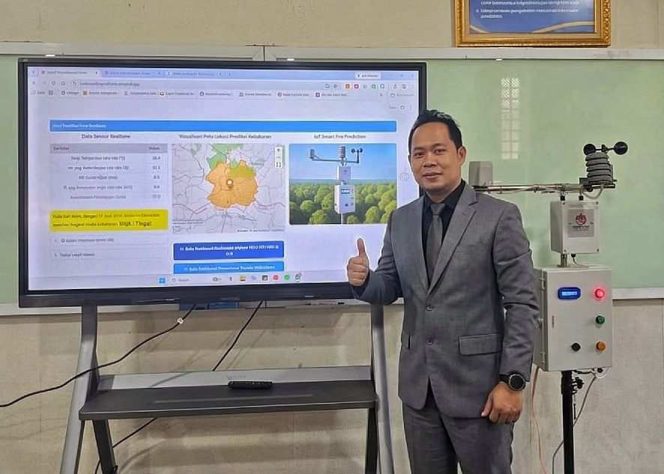
					Dosen Universitas Hang Tuah Pekanbaru Ciptakan Inovasi AI dan IoT untuk Mitigasi Kebakaran Hutan